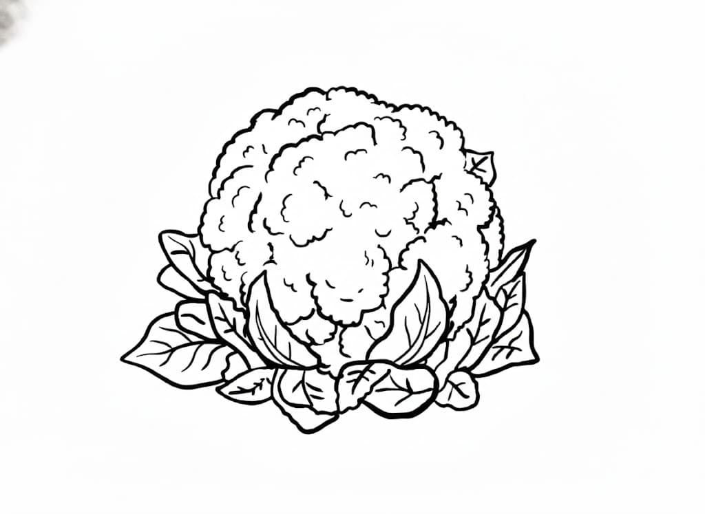 ζωγραφική Βασικό κουνουπίδι