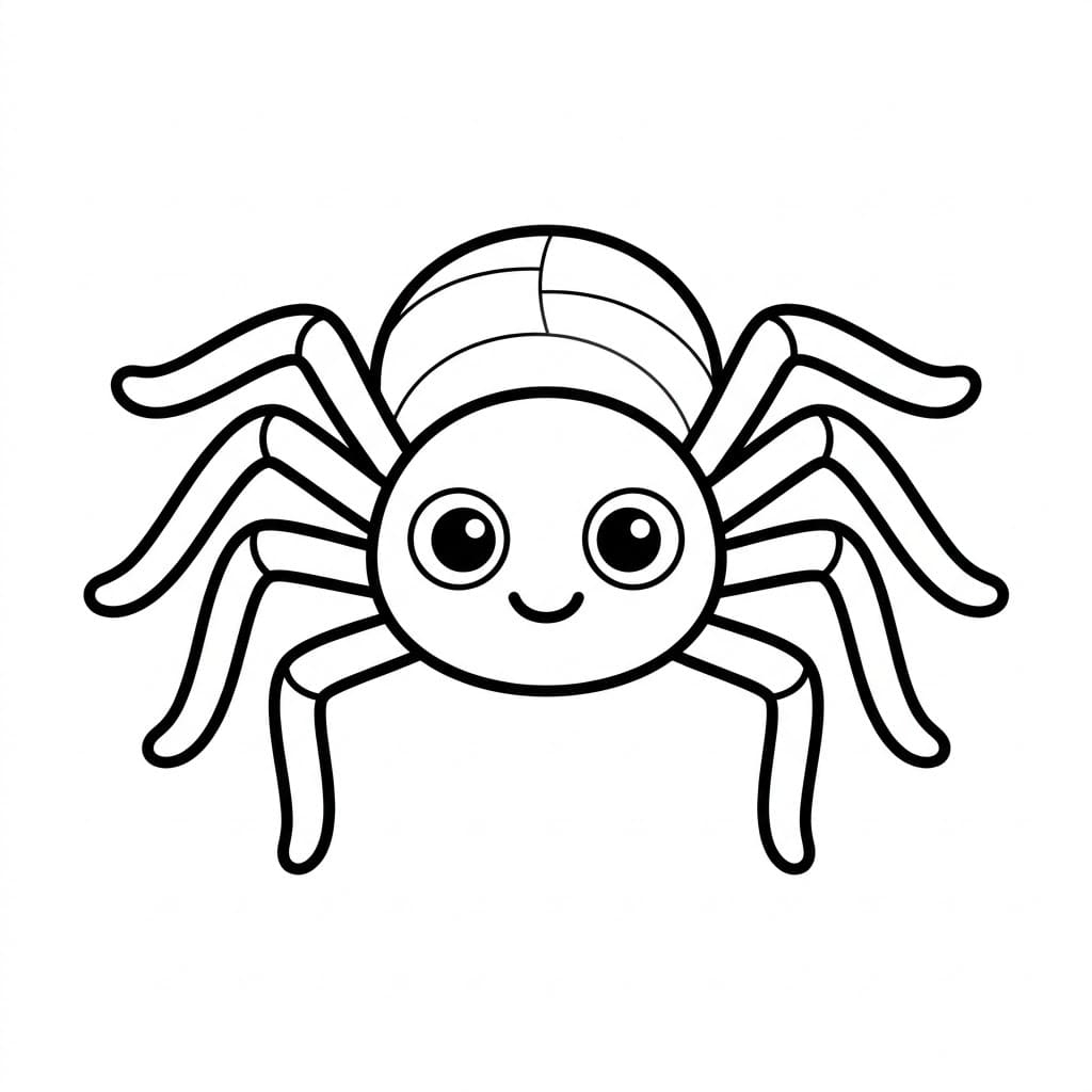 ζωγραφική Απλή Αράχνη