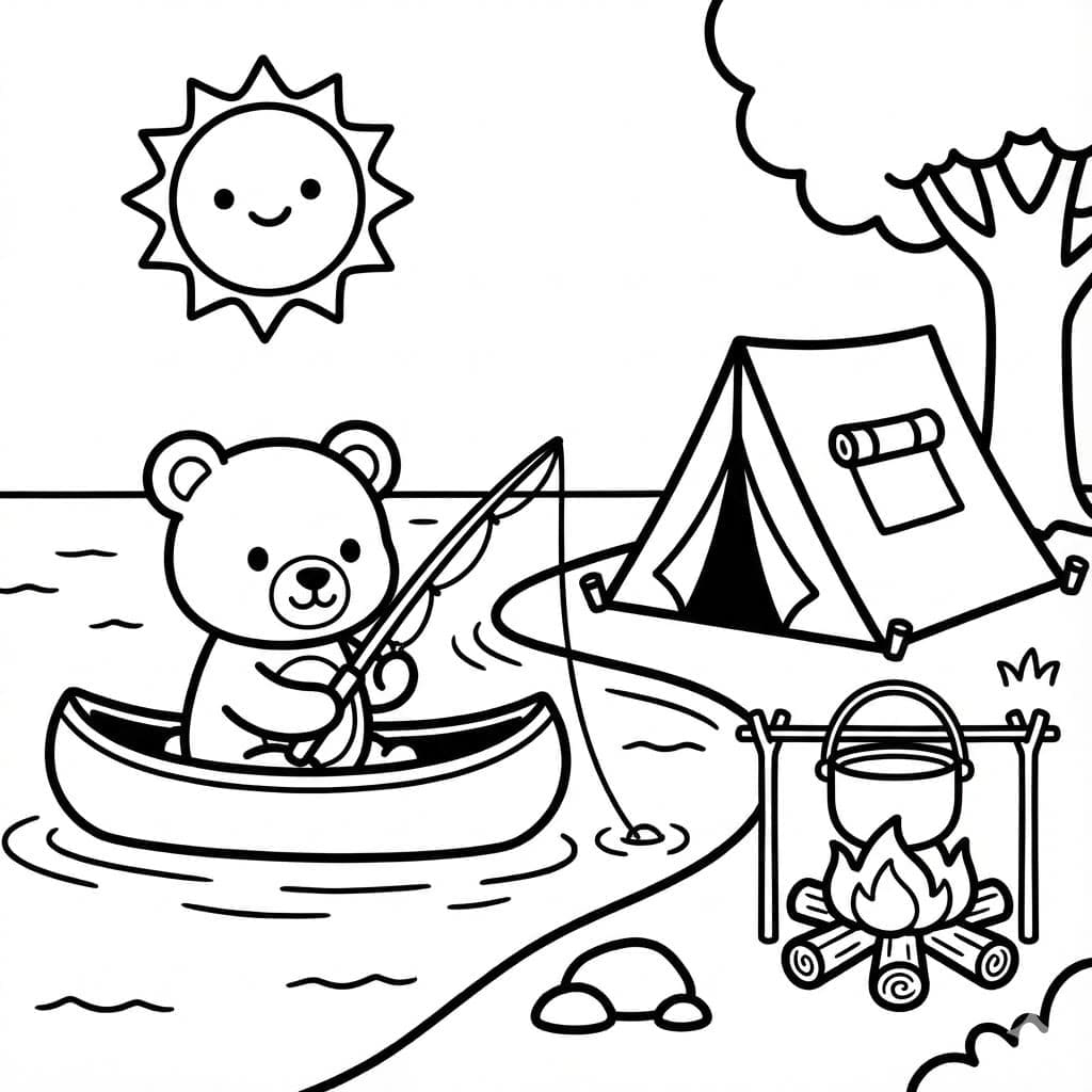 ζωγραφική Αστέρια στο Κάμπινγκ