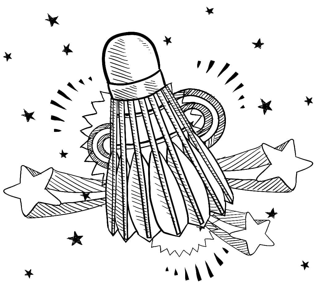 ζωγραφική Μπάντμιντον Φλάτκοκ