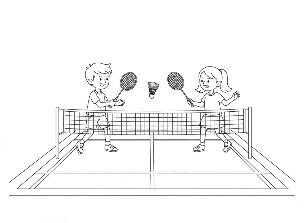 ζωγραφική Διαγωνισμός Μπάντμιντον