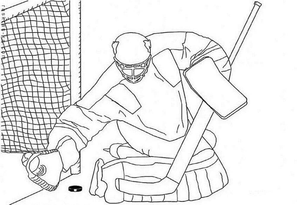 ζωγραφική Δωρεάν Σχέδιο Χόκεϊ