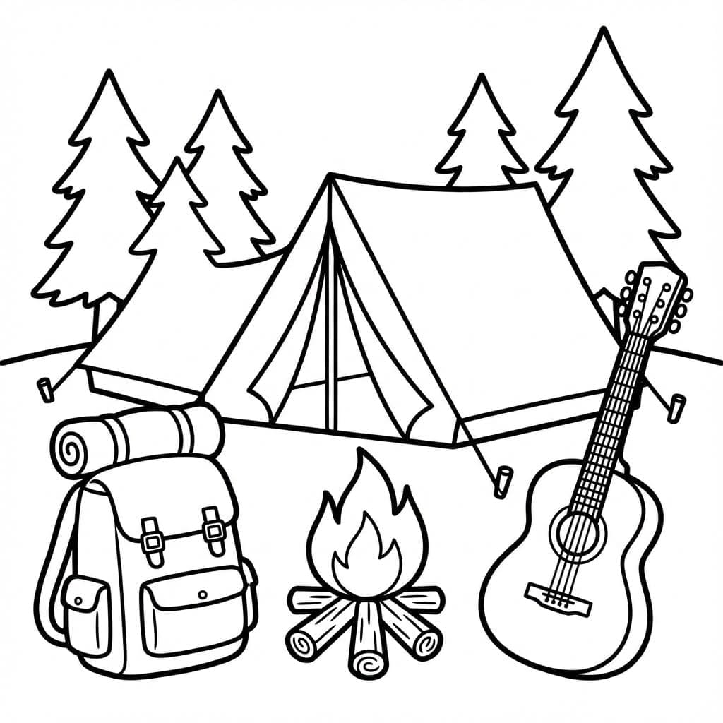 ζωγραφική Είδη κάμπινγκ