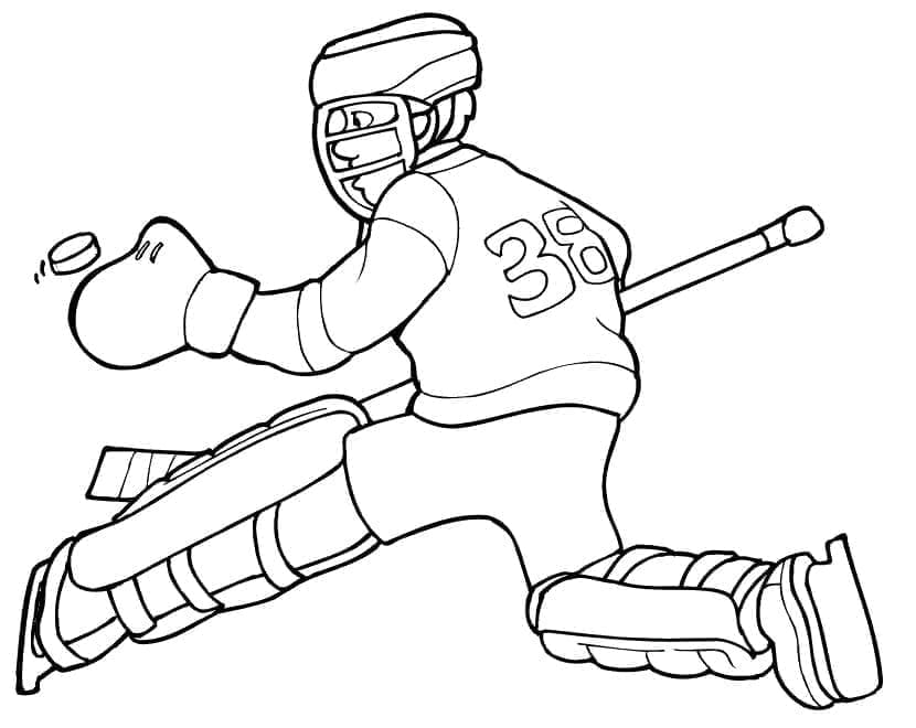 ζωγραφική Εκτύπωση Χόκεϊ