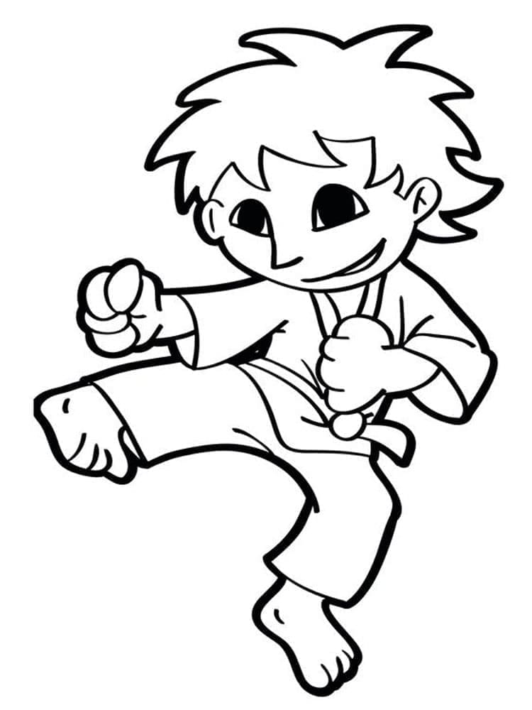 ζωγραφική Εκτύπωση Καράτε