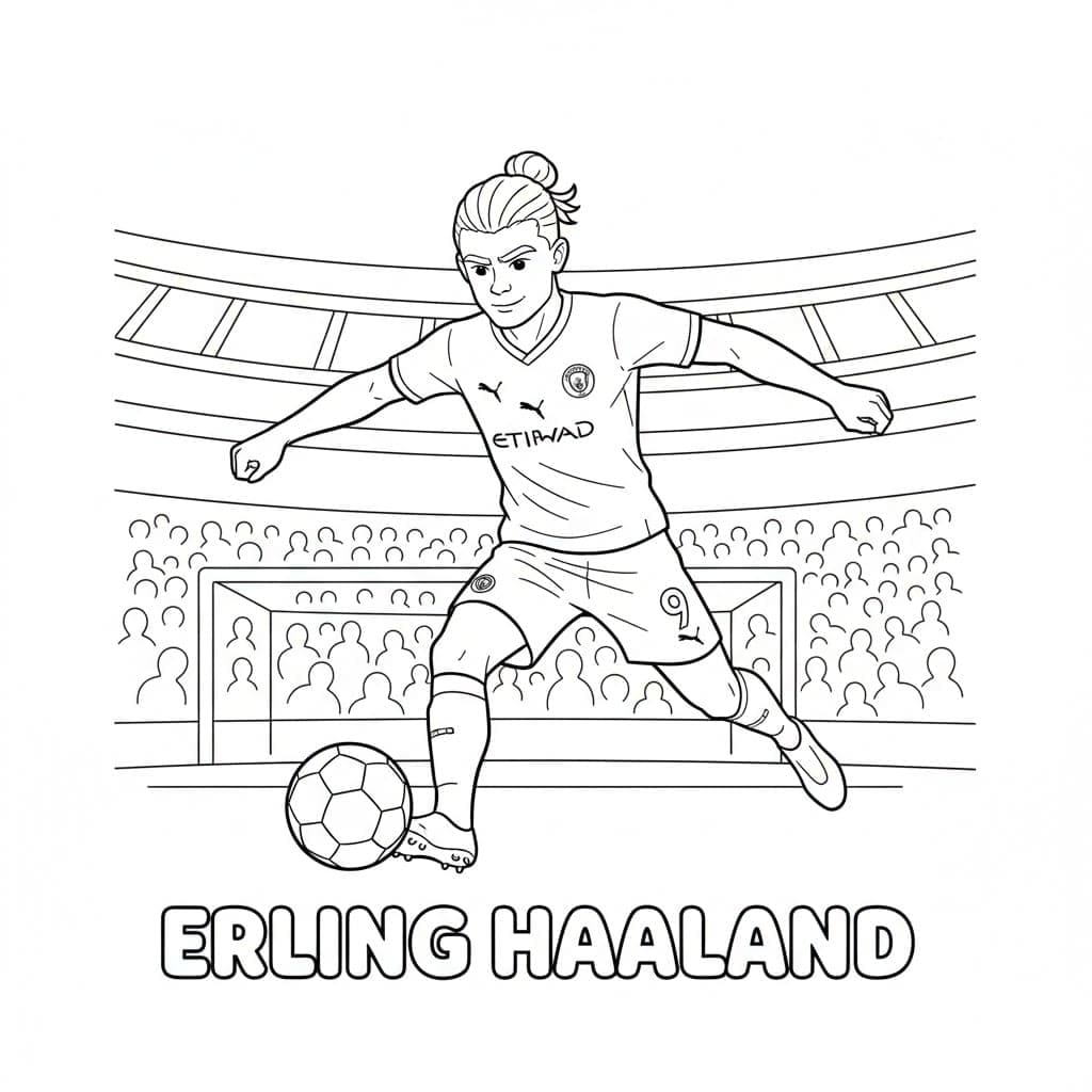 ζωγραφική Έρλινγκ Χάαλαντ τσιμπι