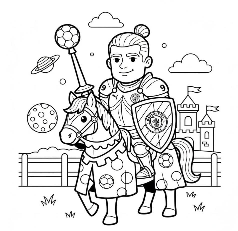 ζωγραφική Ιππότης Έρλινγκ Χάαλαντ