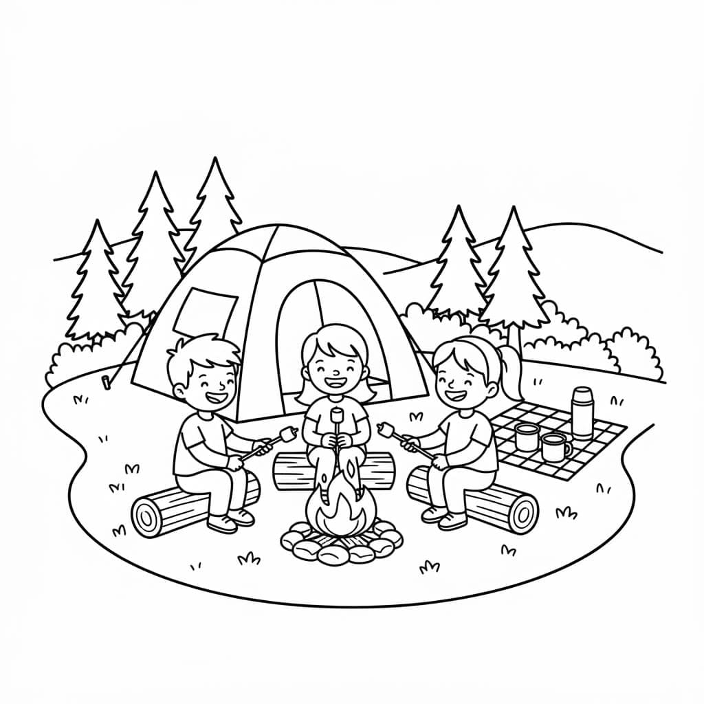 ζωγραφική Κατασκήνωση για παιδιά