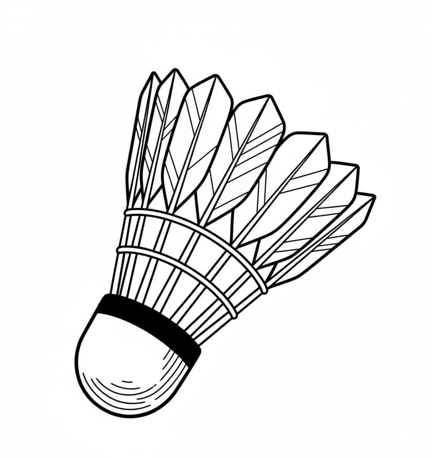 ζωγραφική Λεπτομέρειες μπάντμιντον