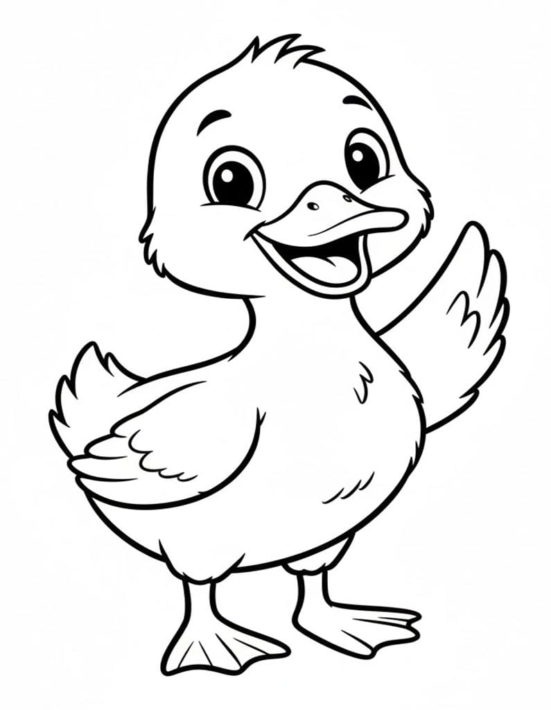 ζωγραφική Παιχνιδιάρικο Παπάκι