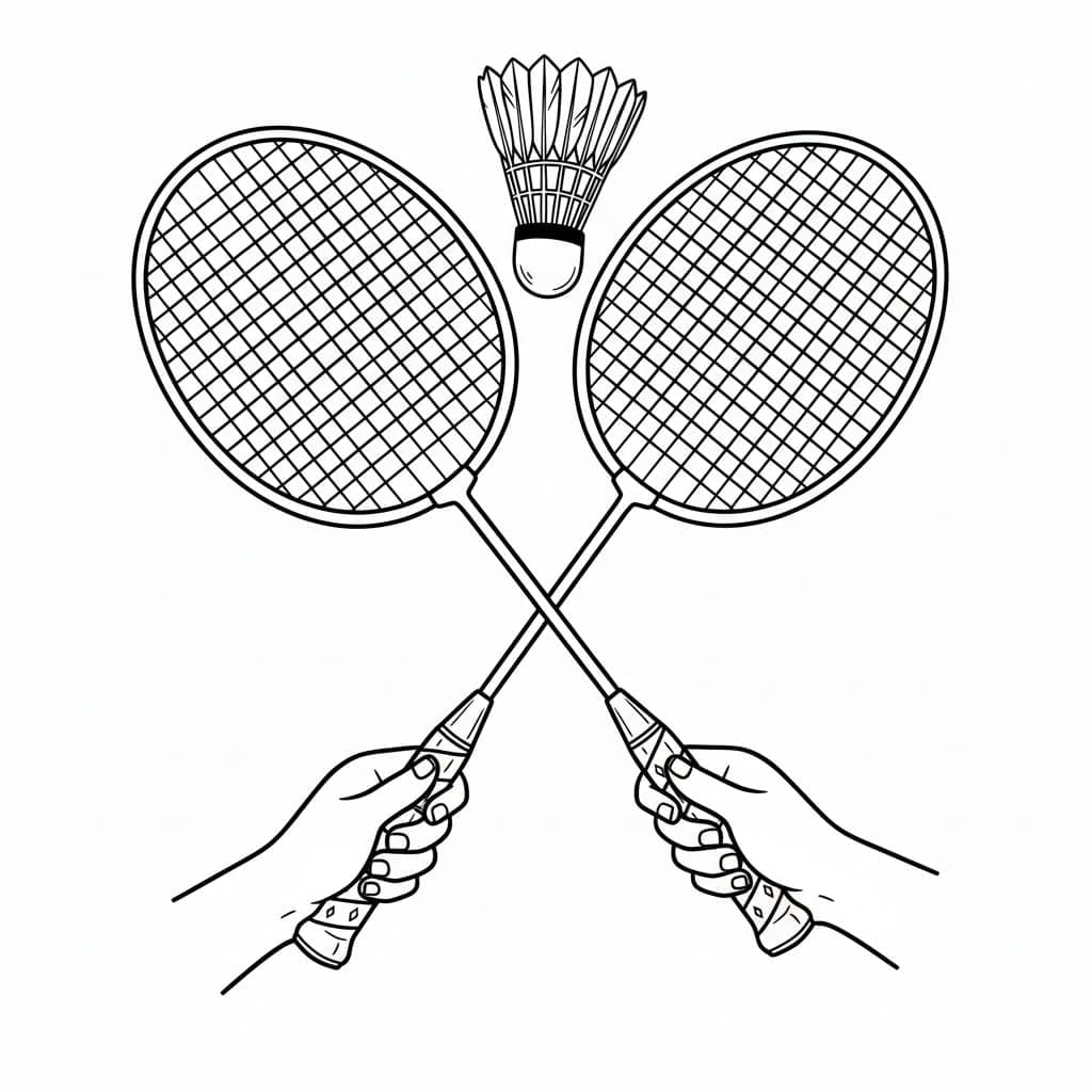 ζωγραφική Ρακέτες μπάντμιντον προς πώληση