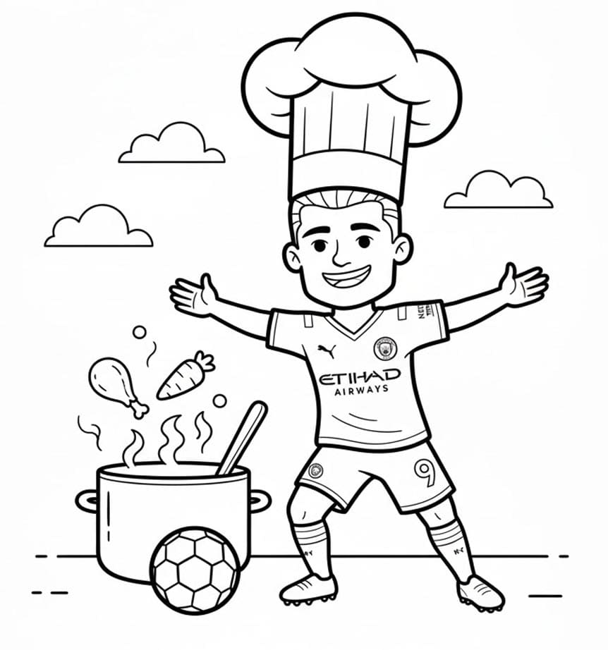 ζωγραφική Σεφ Έρλινγκ Χάαλαντ