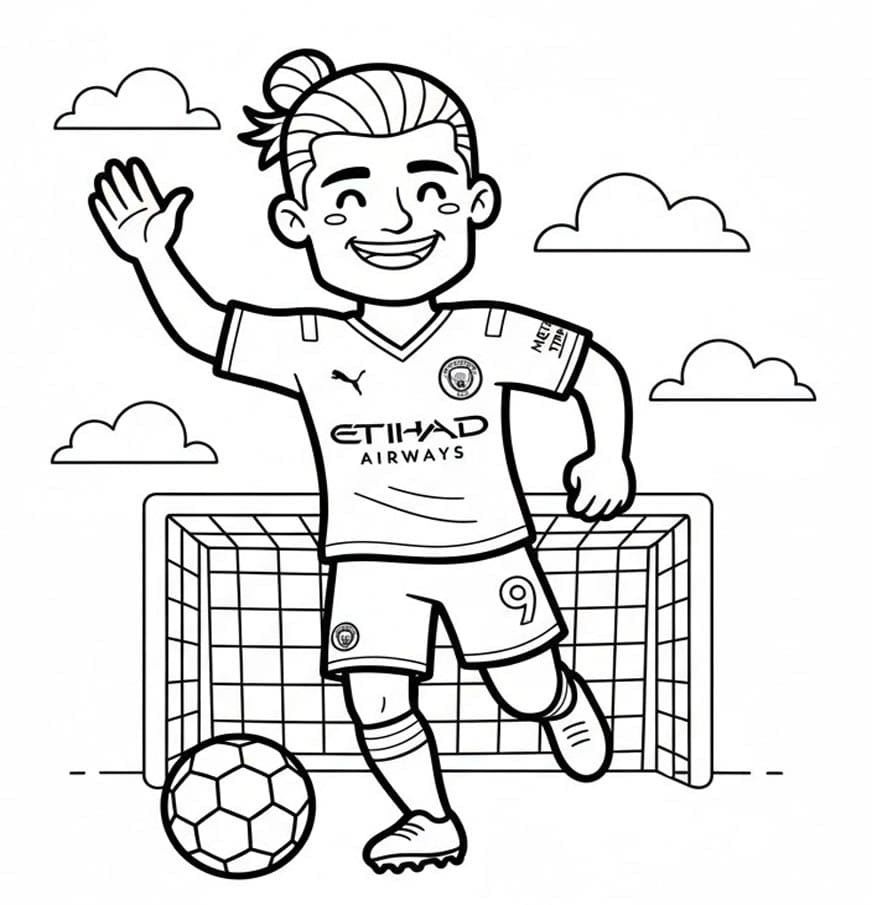 ζωγραφική Τσίμπι Έρλινγκ Χάαλαντ