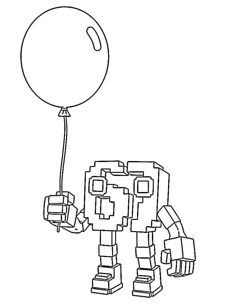 ζωγραφική 67 Brainrot με μπαλόνι