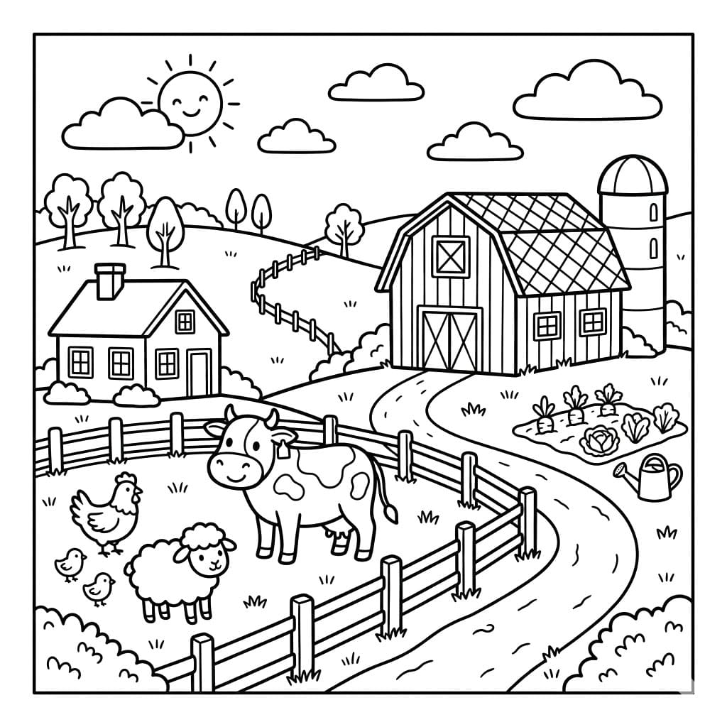 ζωγραφική Αγροτικός Αχυρώνας