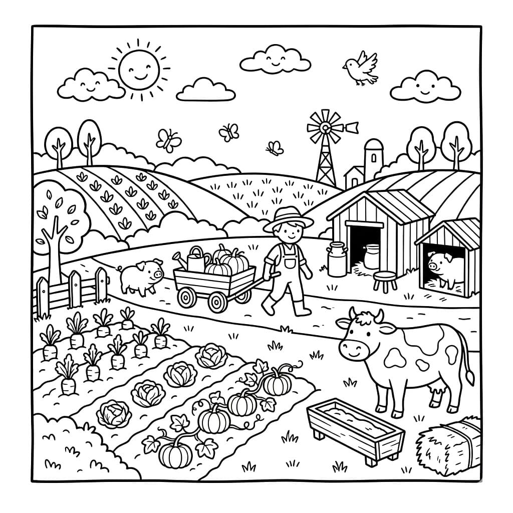 ζωγραφική Αγροτικός Κήπος