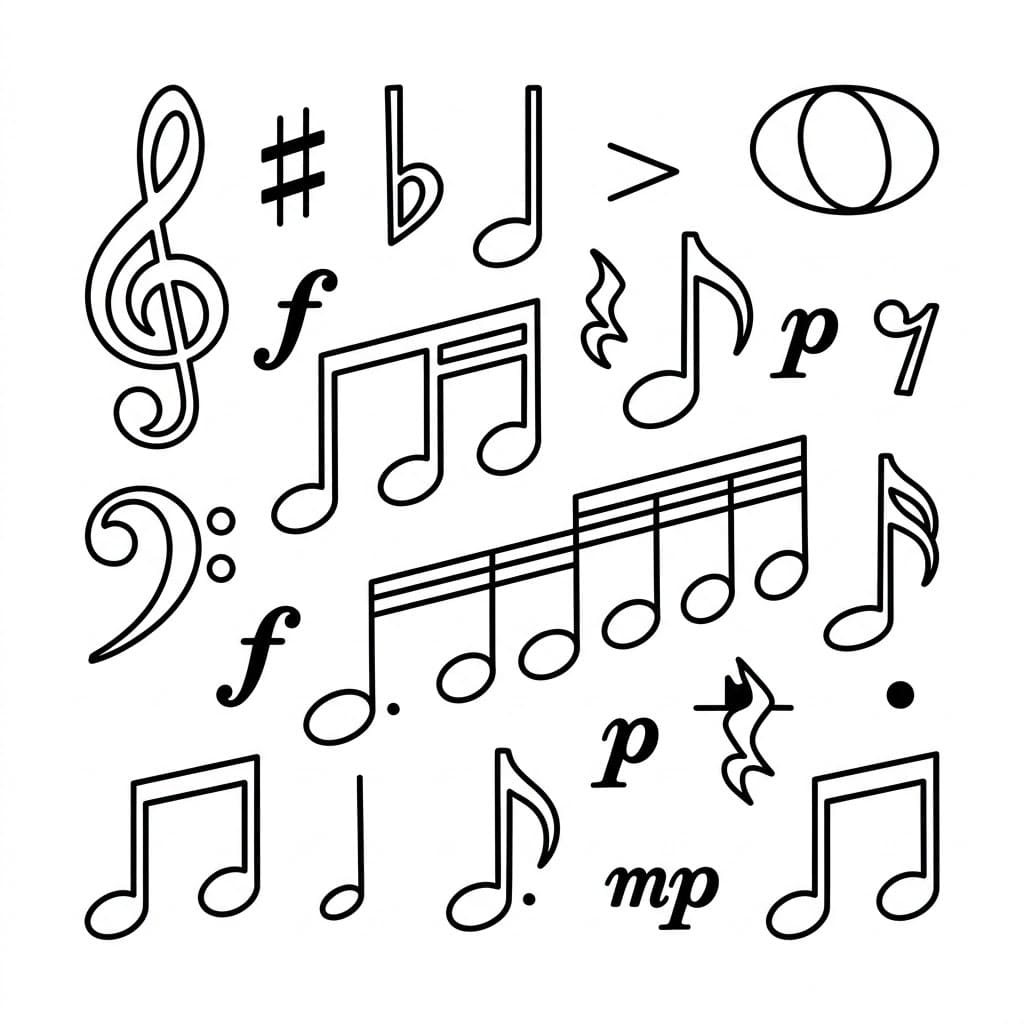 ζωγραφική Αρμονικές Νότες