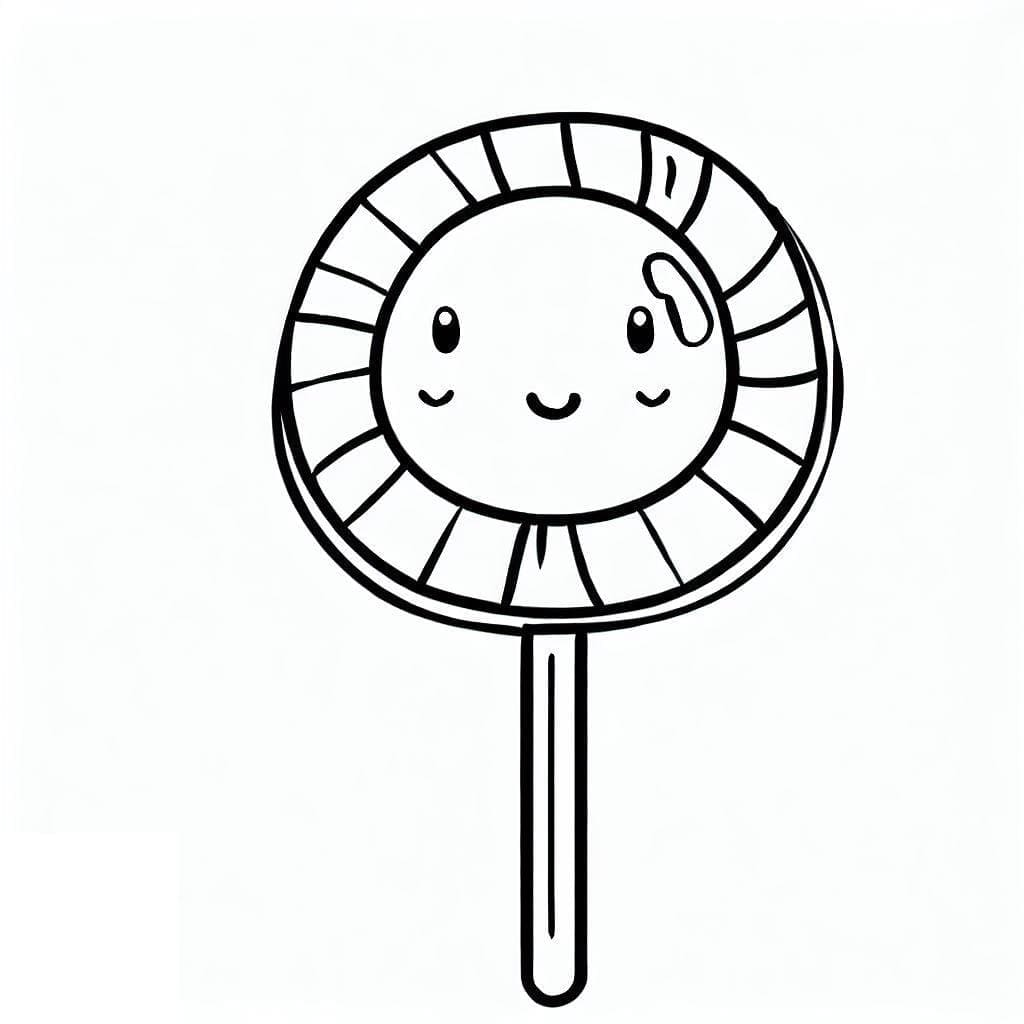 ζωγραφική Χαμογελαστό γλειφιτζούρι