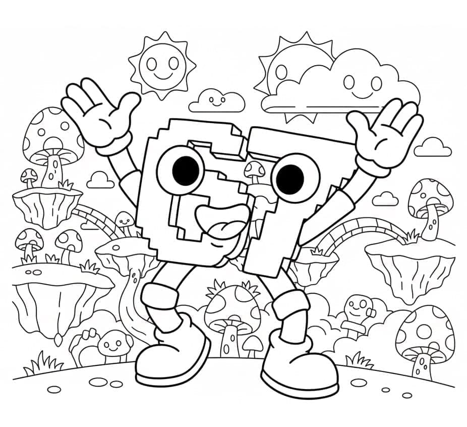 ζωγραφική Χαρούμενο 67 Brainrot