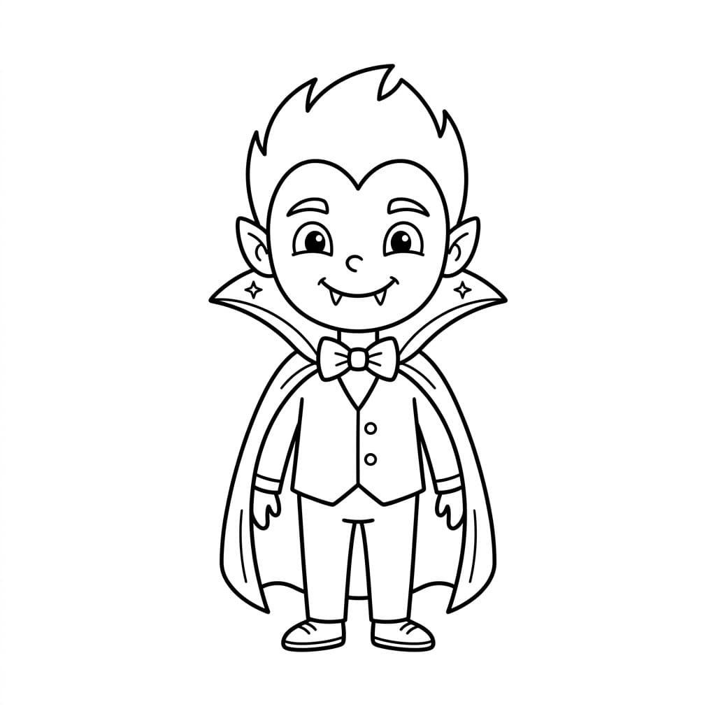 ζωγραφική Χαρούμενος Βρικόλακας