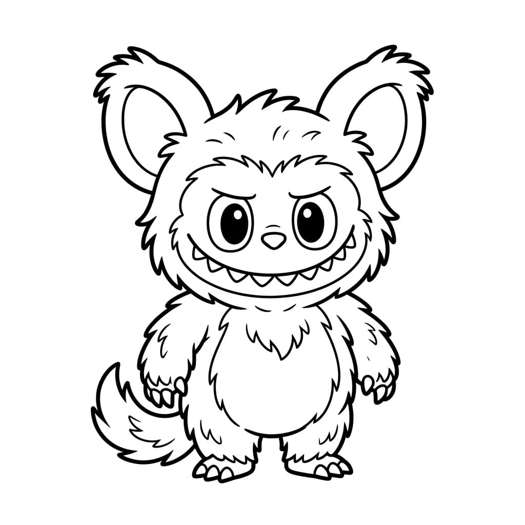 ζωγραφική Χνουδωτό Λαμπούμπου