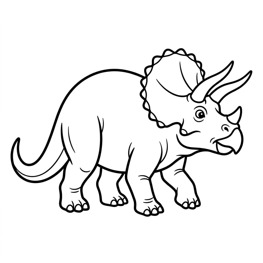 ζωγραφική Δυνατός Τρικεράτοπας