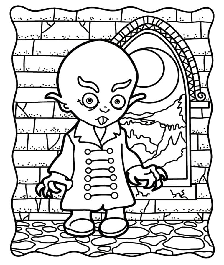 ζωγραφική Εικόνες Βρικόλακα δωρεάν