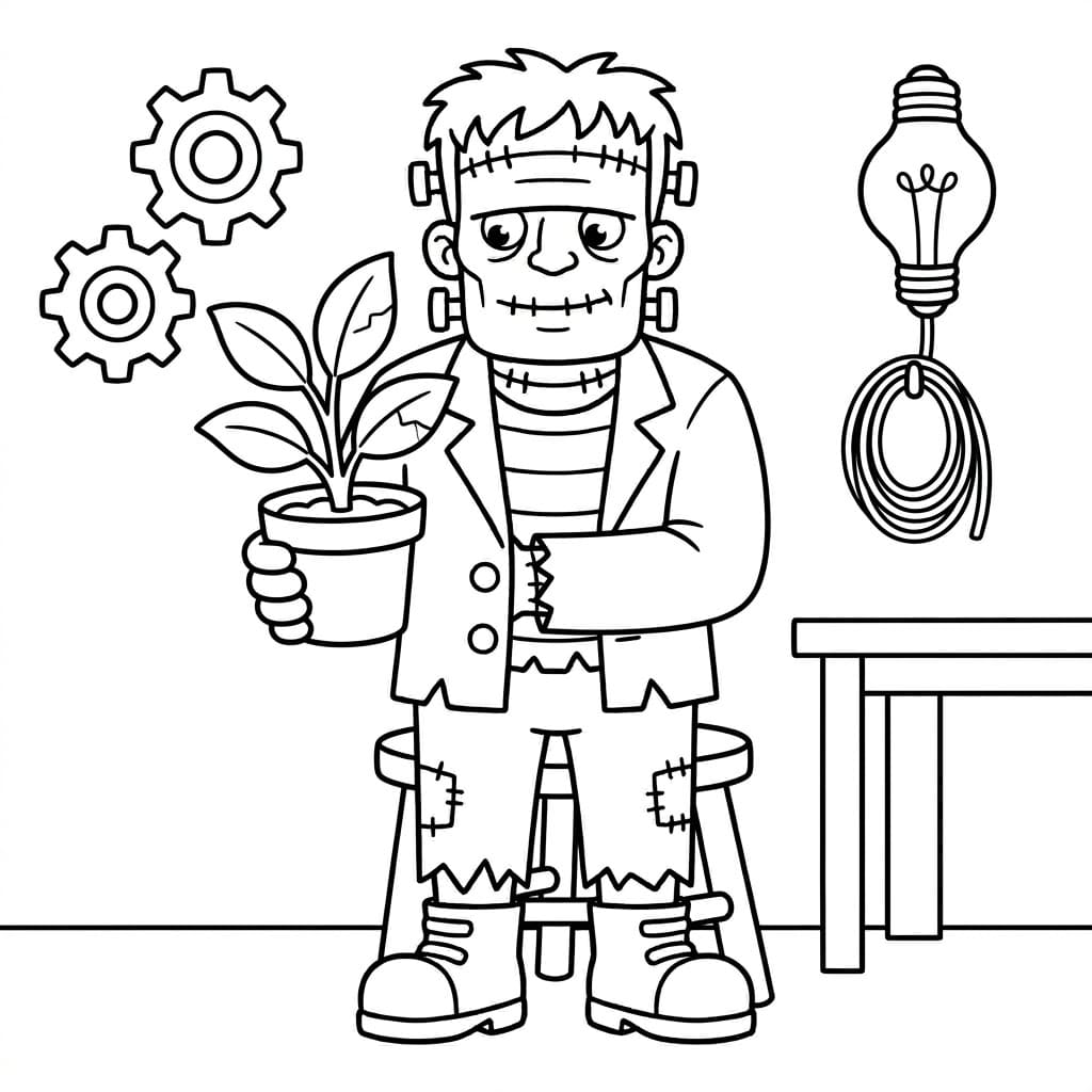 ζωγραφική Φρανκενστάιν Κήπος