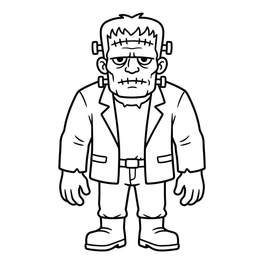 ζωγραφική Φρανκενστάιν Σοβαρός