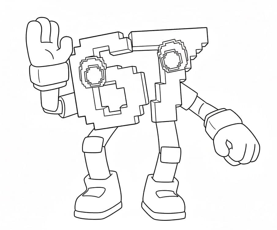 ζωγραφική Κινούμενα σχέδια 67 Brainrot