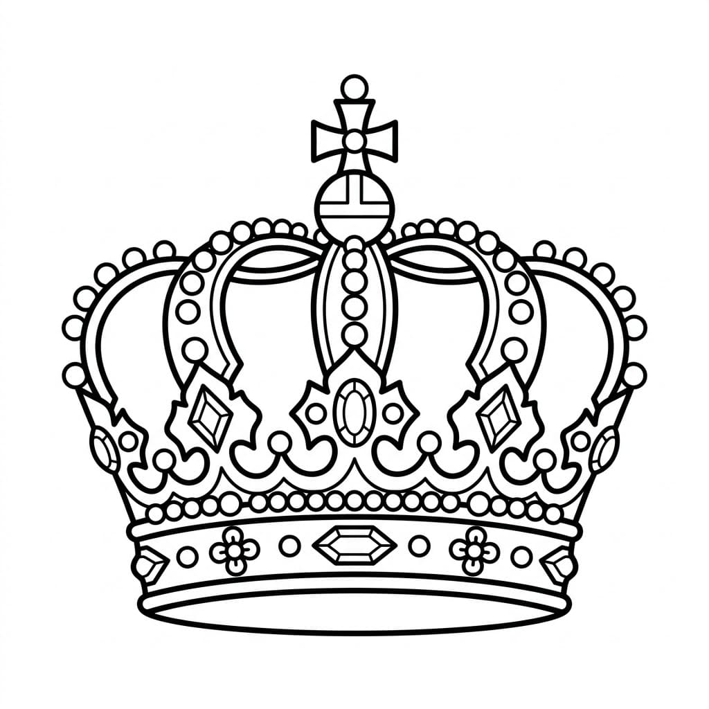 ζωγραφική Κλασικό Βασιλικό Στέμμα