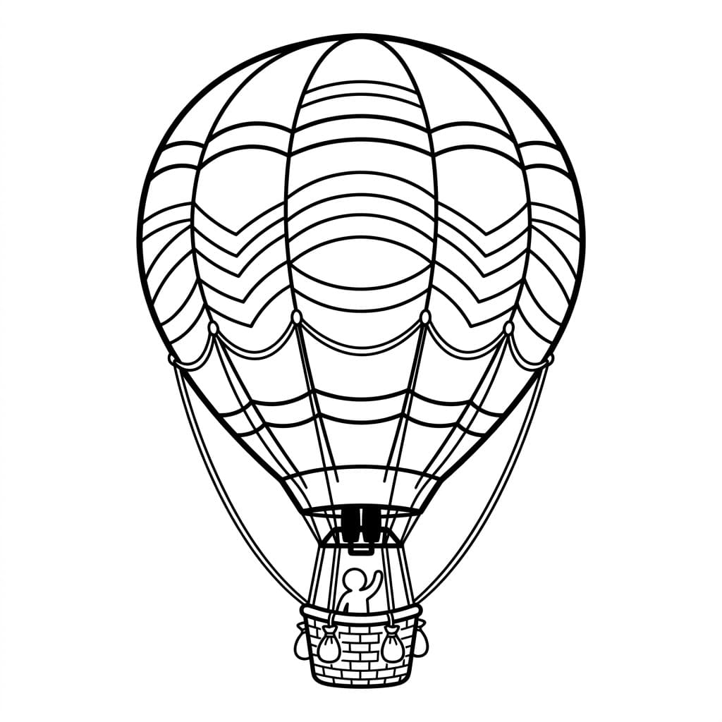 ζωγραφική Κυματιστό Αερόστατο