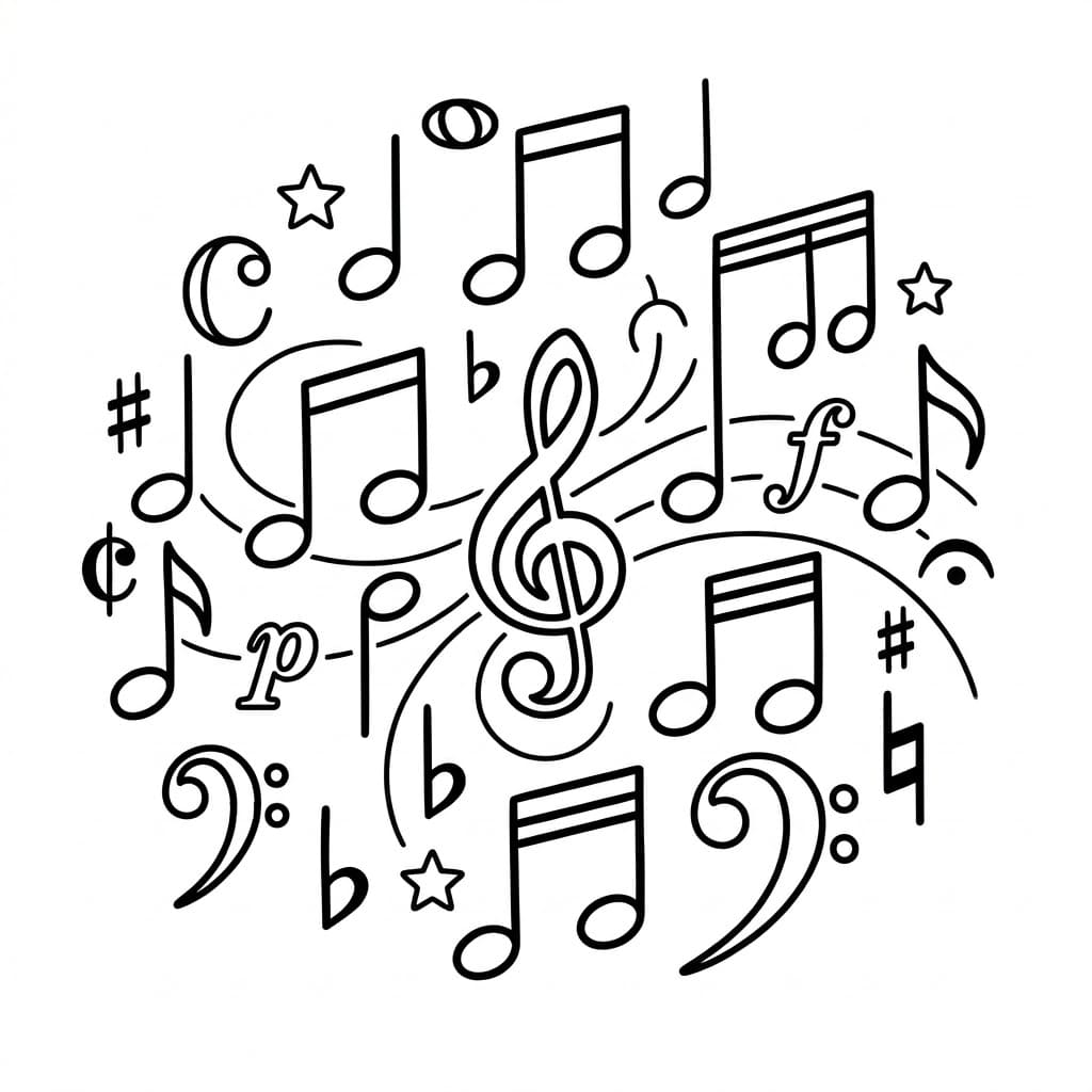 ζωγραφική Μαγική Μουσική