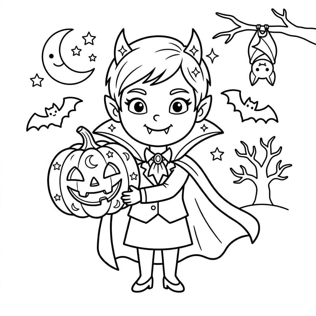 ζωγραφική Μικρή Βρικολάκισσα