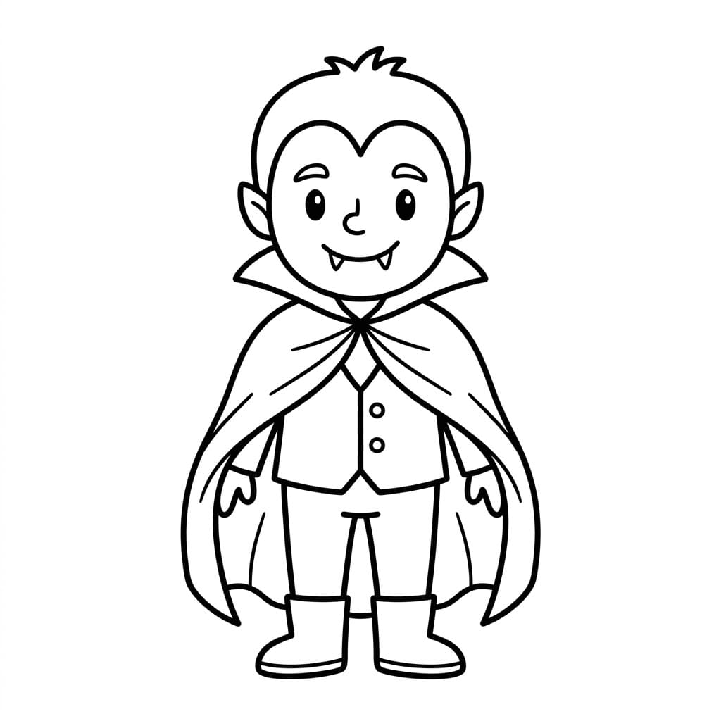 ζωγραφική Μικρός Δράκουλας