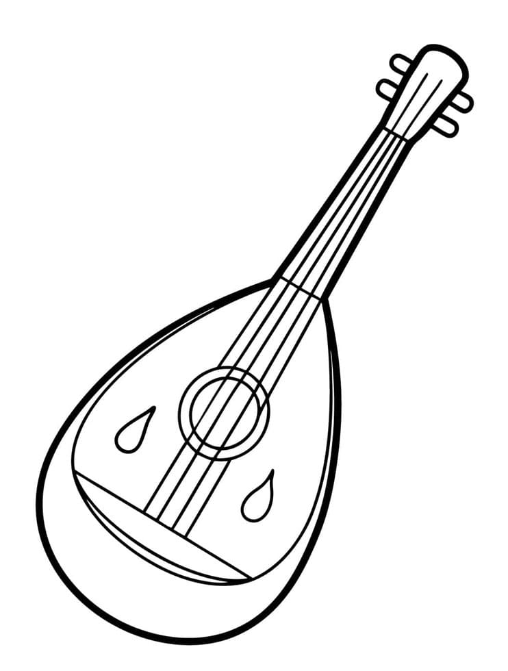 ζωγραφική Μουσικό Όργανο χαριτωμένος