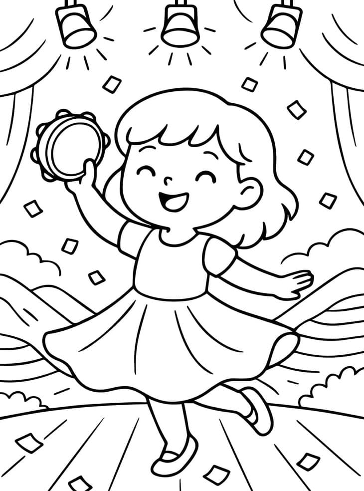 ζωγραφική Μουσικό Όργανο δωρεάν για παιδιά