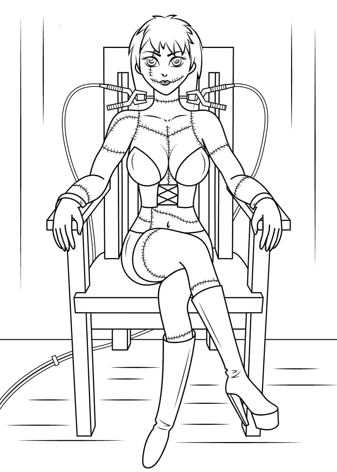 ζωγραφική Νύφη του Φρανκενστάιν