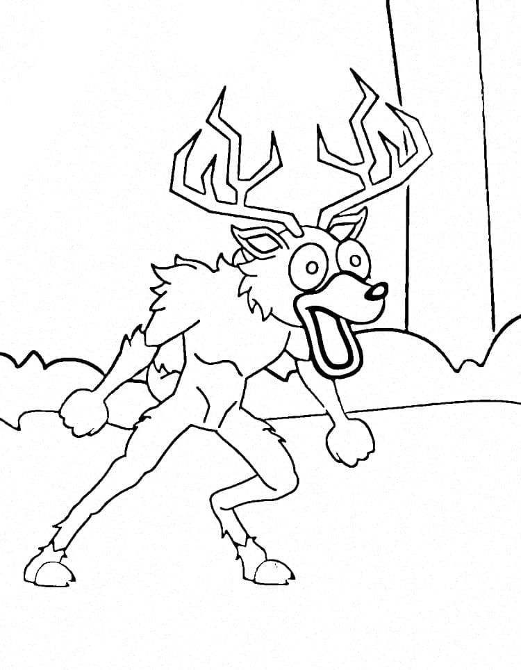 ζωγραφική Ο Κυνηγός σε Δράση