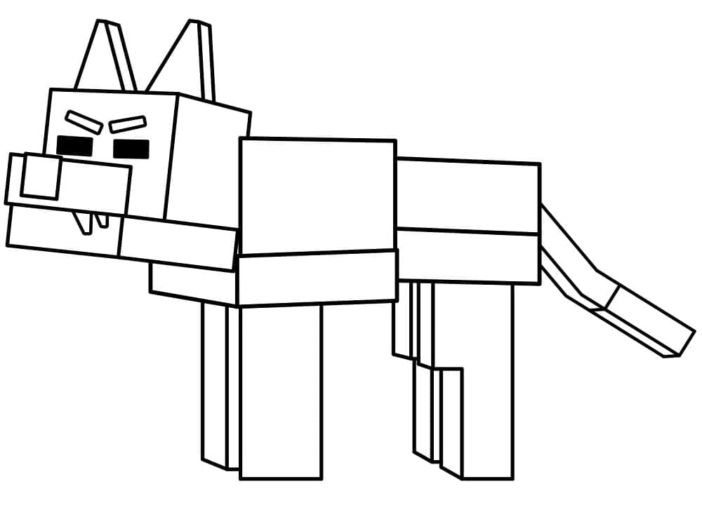 ζωγραφική Ο Κυβικός Λύκος