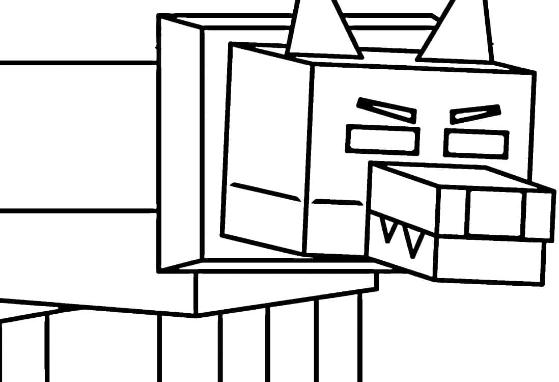 ζωγραφική Ο Τετράγωνος Λύκος