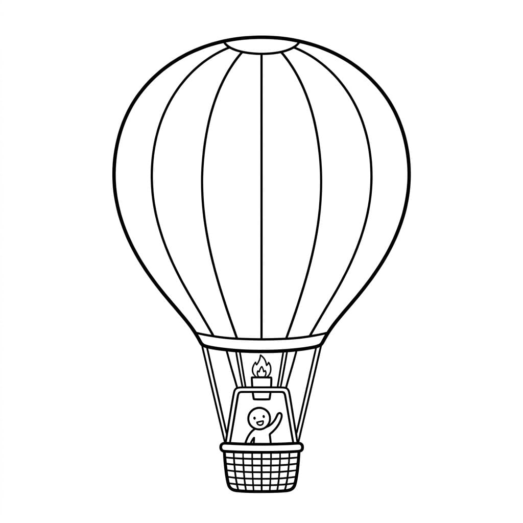 ζωγραφιεσ Αερόστατο θερμού αέρα