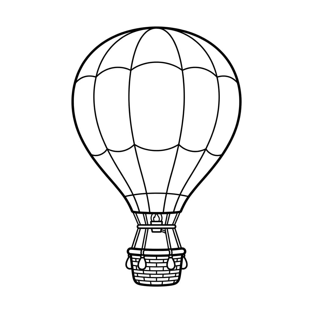 ζωγραφική Στρογγυλό Αερόστατο