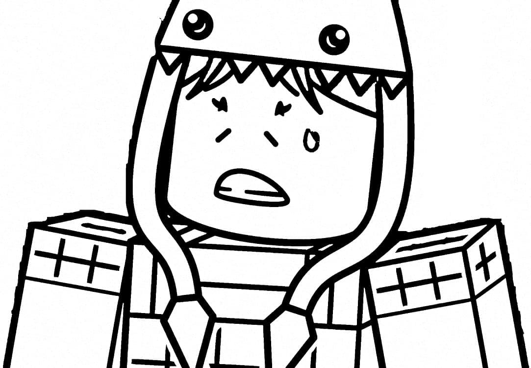 ζωγραφική Το Πρόσωπο του Φόβου