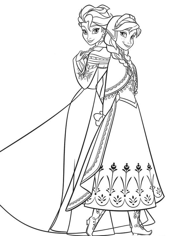 ζωγραφική Άννα και Έλσα Μπλούμπερι