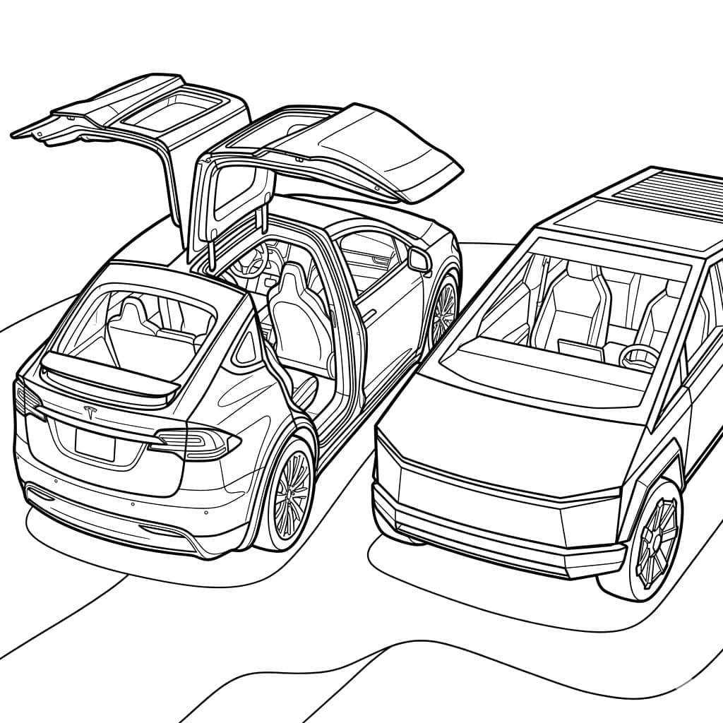 ζωγραφική Ανοιχτές Πόρτες Τέσλα