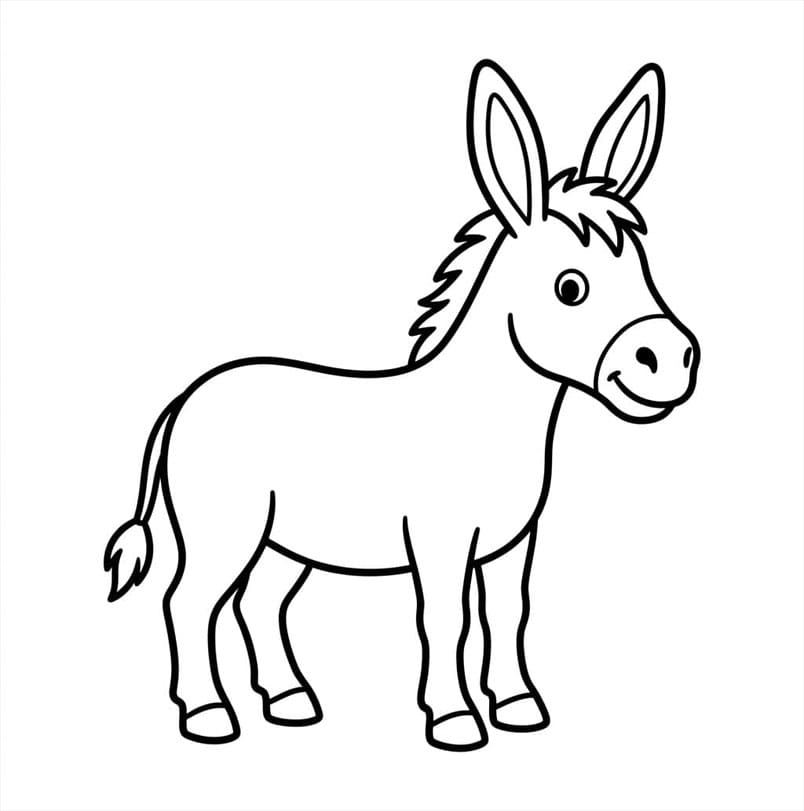 ζωγραφική Απλό γαϊδούρι