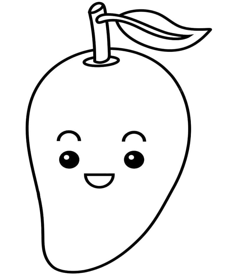 ζωγραφική Χαμογελαστό Μάνγκο