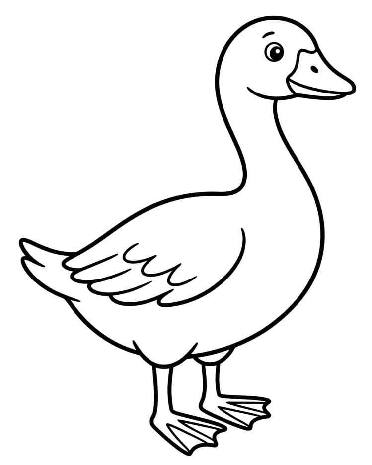 ζωγραφική Χαρούμενη Χήνα