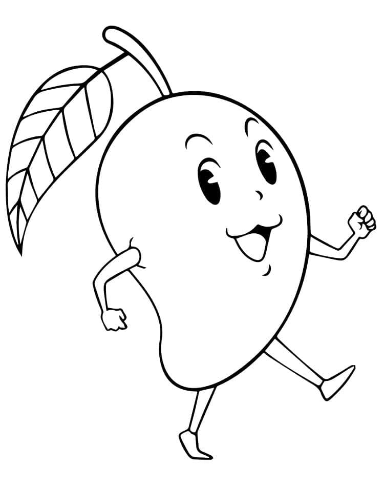 ζωγραφική Χαρούμενο Μάνγκο